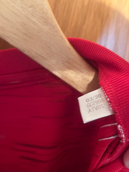 Manchester United 2020/2021 Home Football Shirt Large - Donny Van De Beek