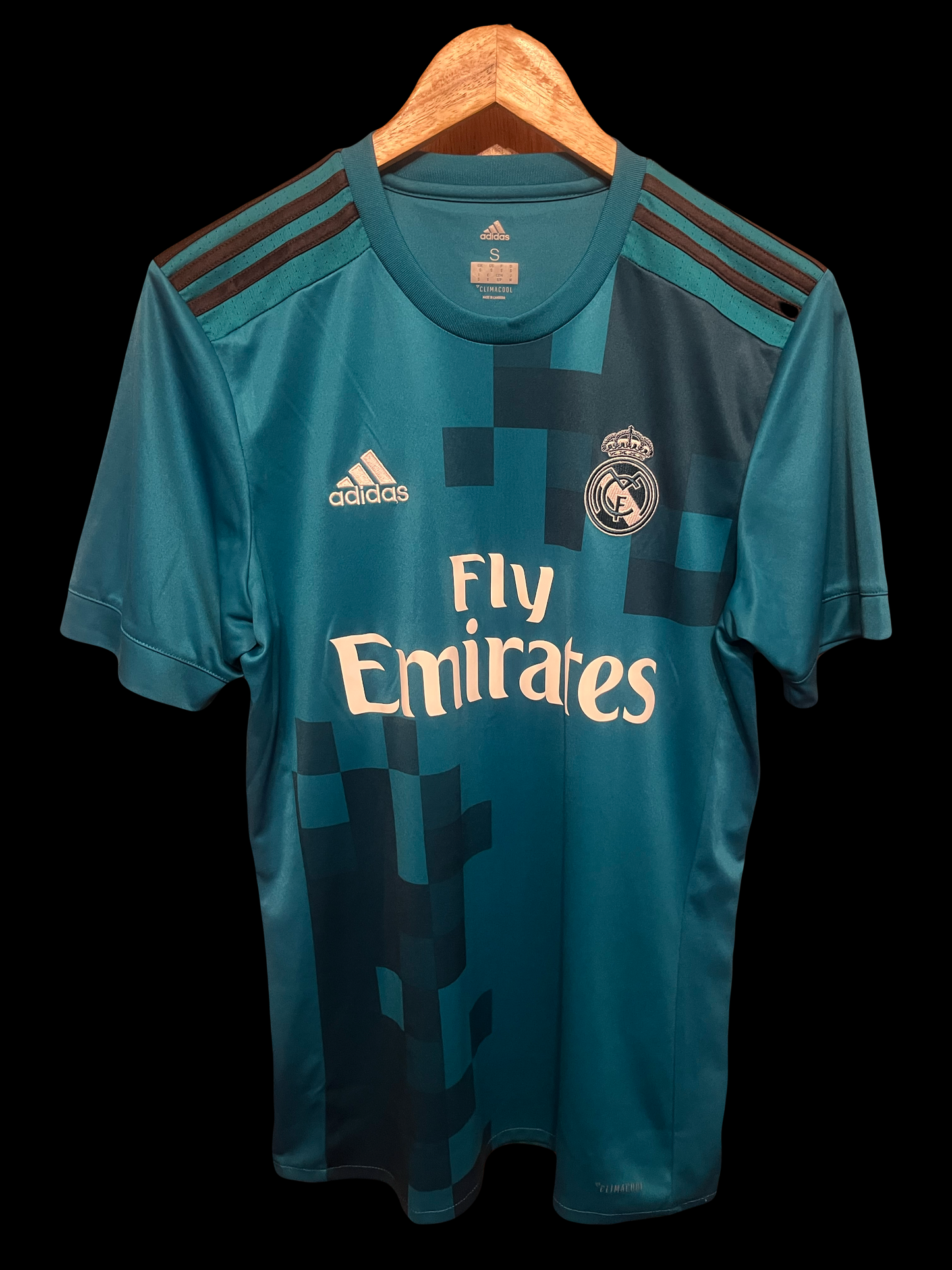 Real Madrid 2017/2018 Third Football Shirt Small