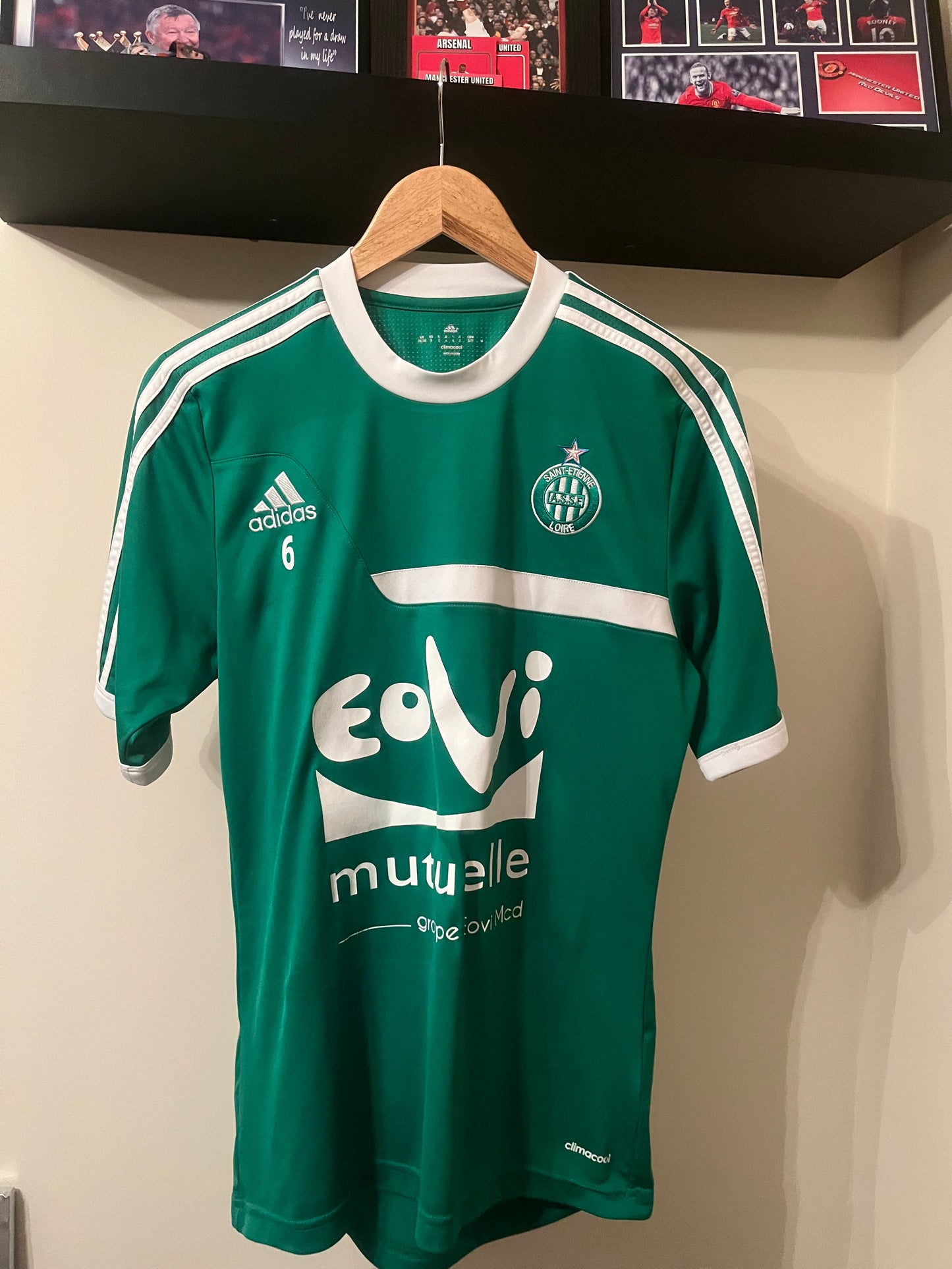 A.S Saint Etienne 2013/2014 Training Small - Player Issue/Worn Jeremy Clement