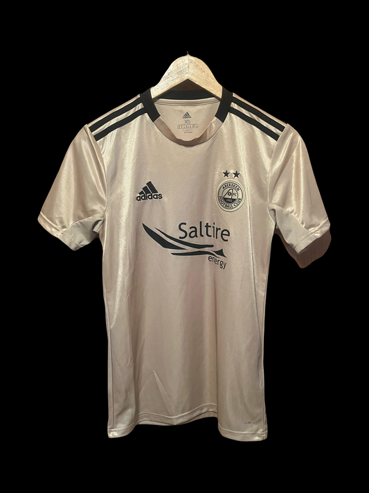 Aberdeen 2019/2020 Away Football Shirt Extra Small