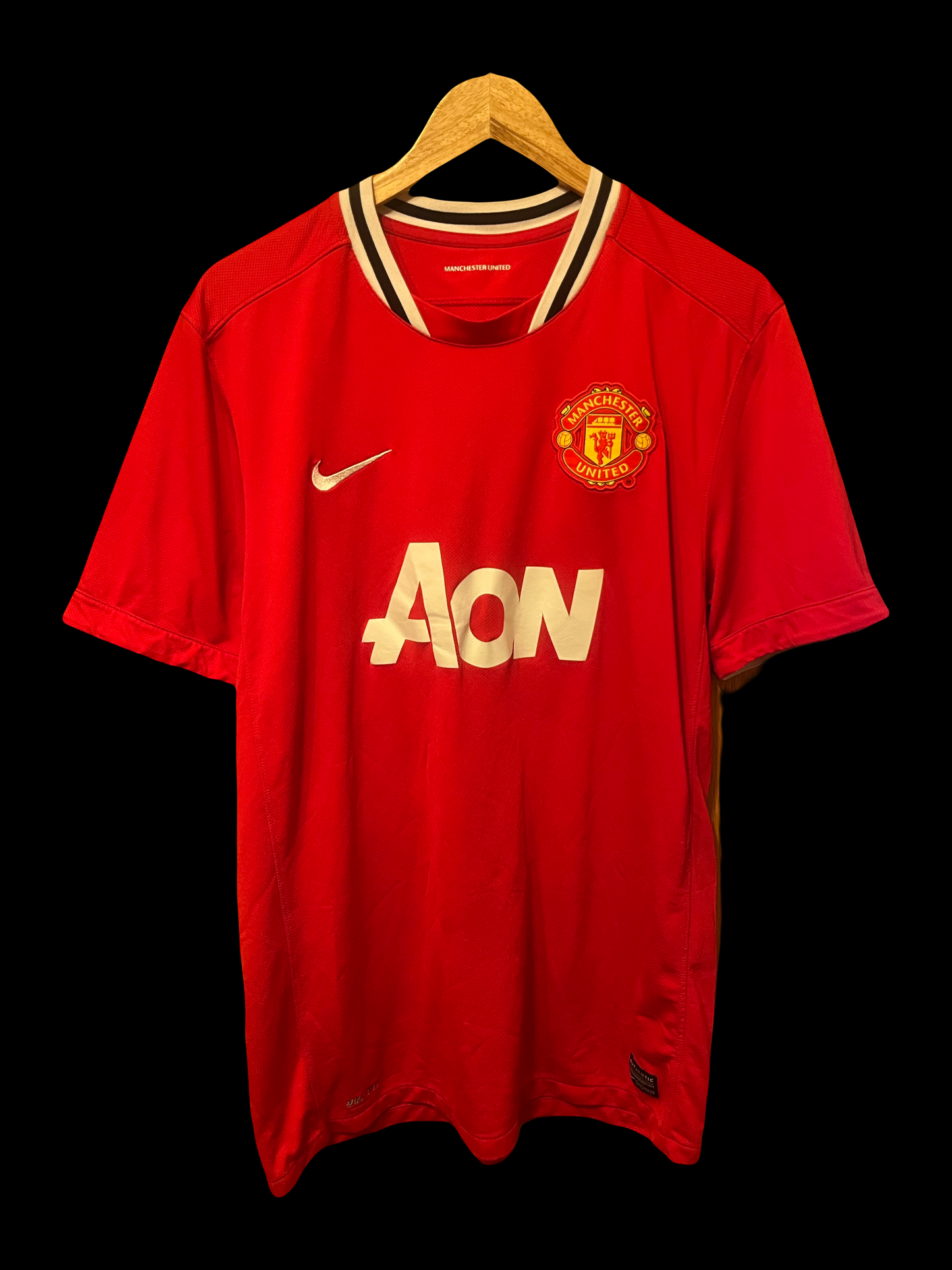 Manchester United 2011/2012 Home Football Shirt Extra Large - Paul Pogba