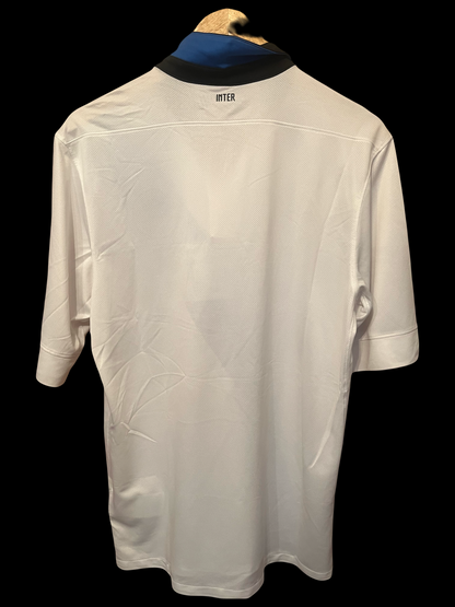 Inter Milan 2011/2012 Away Football Shirt Medium