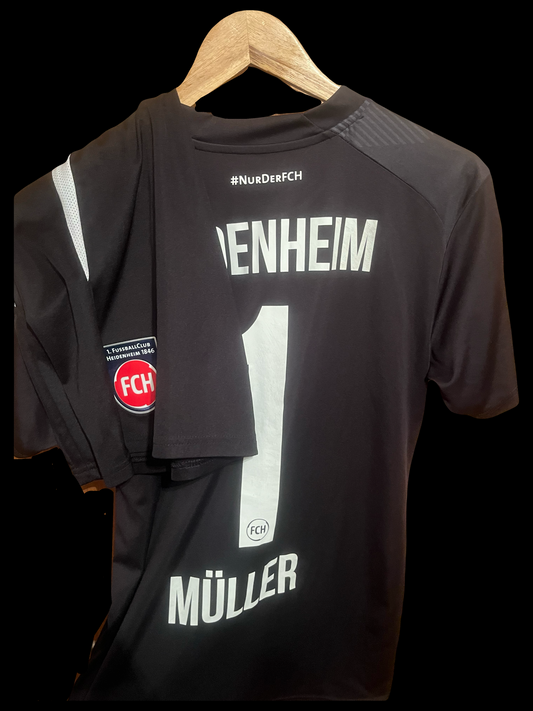 1. FC Heidenheim 2024/2025 Goalkeeper Football Shirt Medium - Kevin Müller - Shirt And Shorts