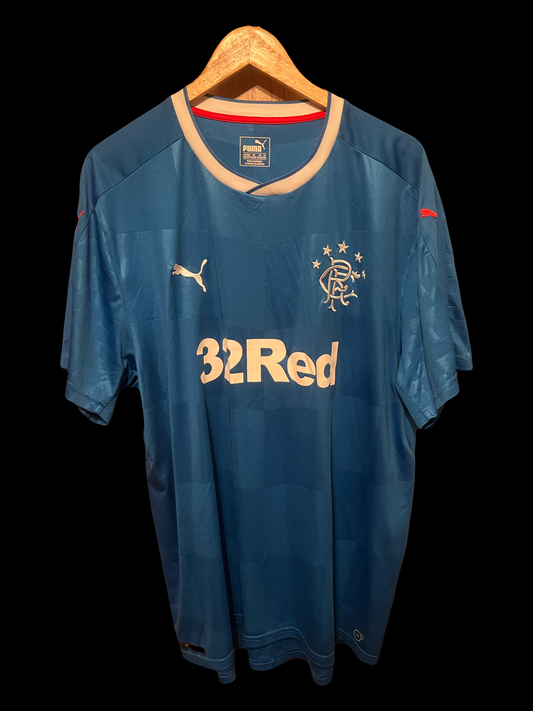 Glasgow Rangers 2017/2018 Home Football Shirt 3XL