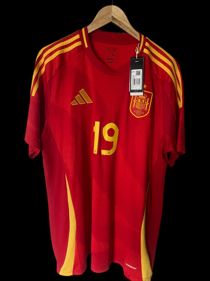 BNWT Spain 2024 Home Football Shirt Extra Large - Lamine Yamal