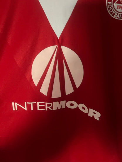 Aberdeen 2013/2014 Home Football Shirt Large - Fits Medium - Player Issue - Alternate Prototype Sponsor