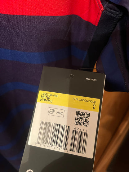 BNWT France 2020 Home Football Shirt Small