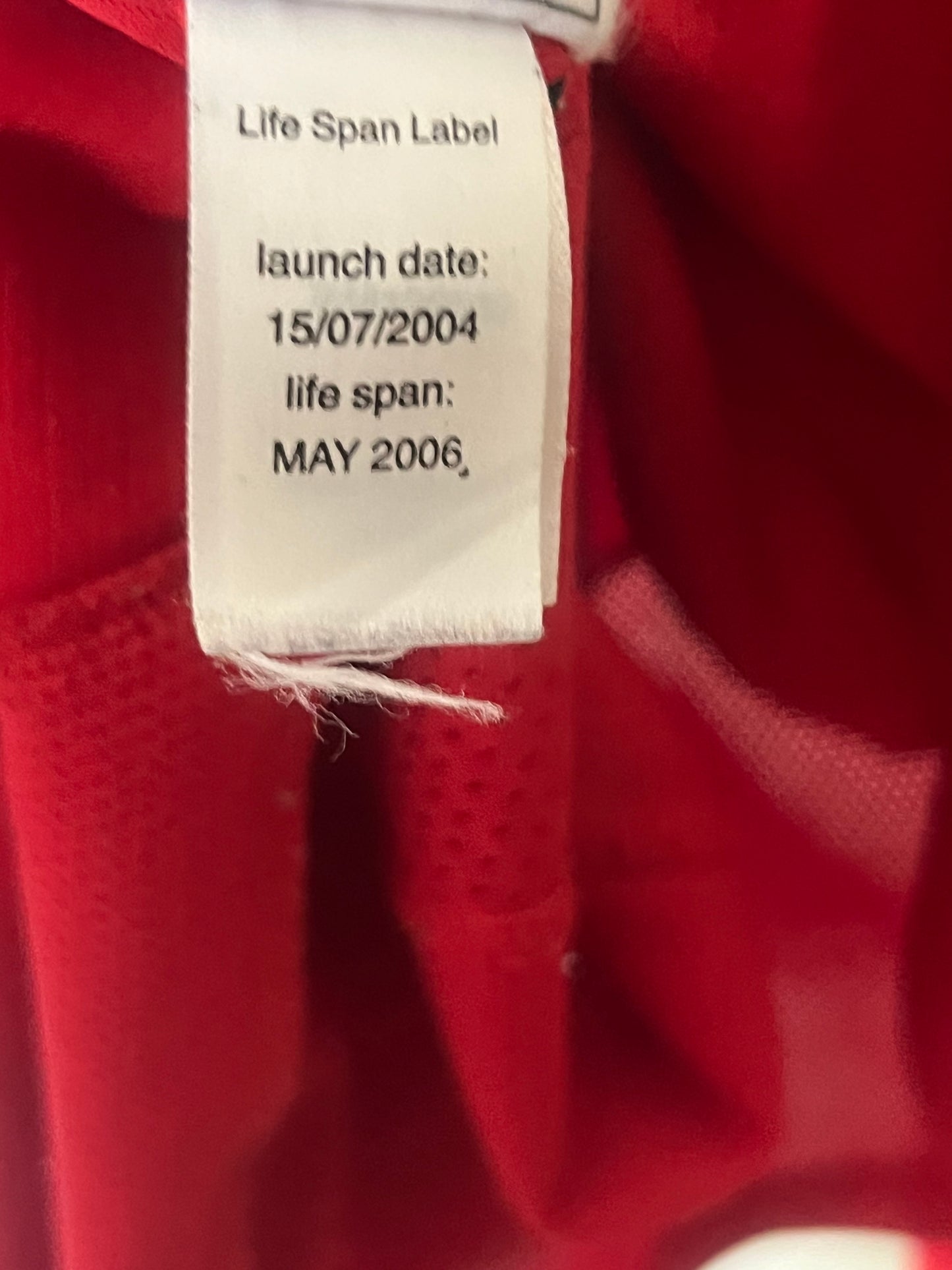 Manchester United 2004/2005/2006 Home Extra Large - Fits Large - Long Sleeve - Wayne Rooney