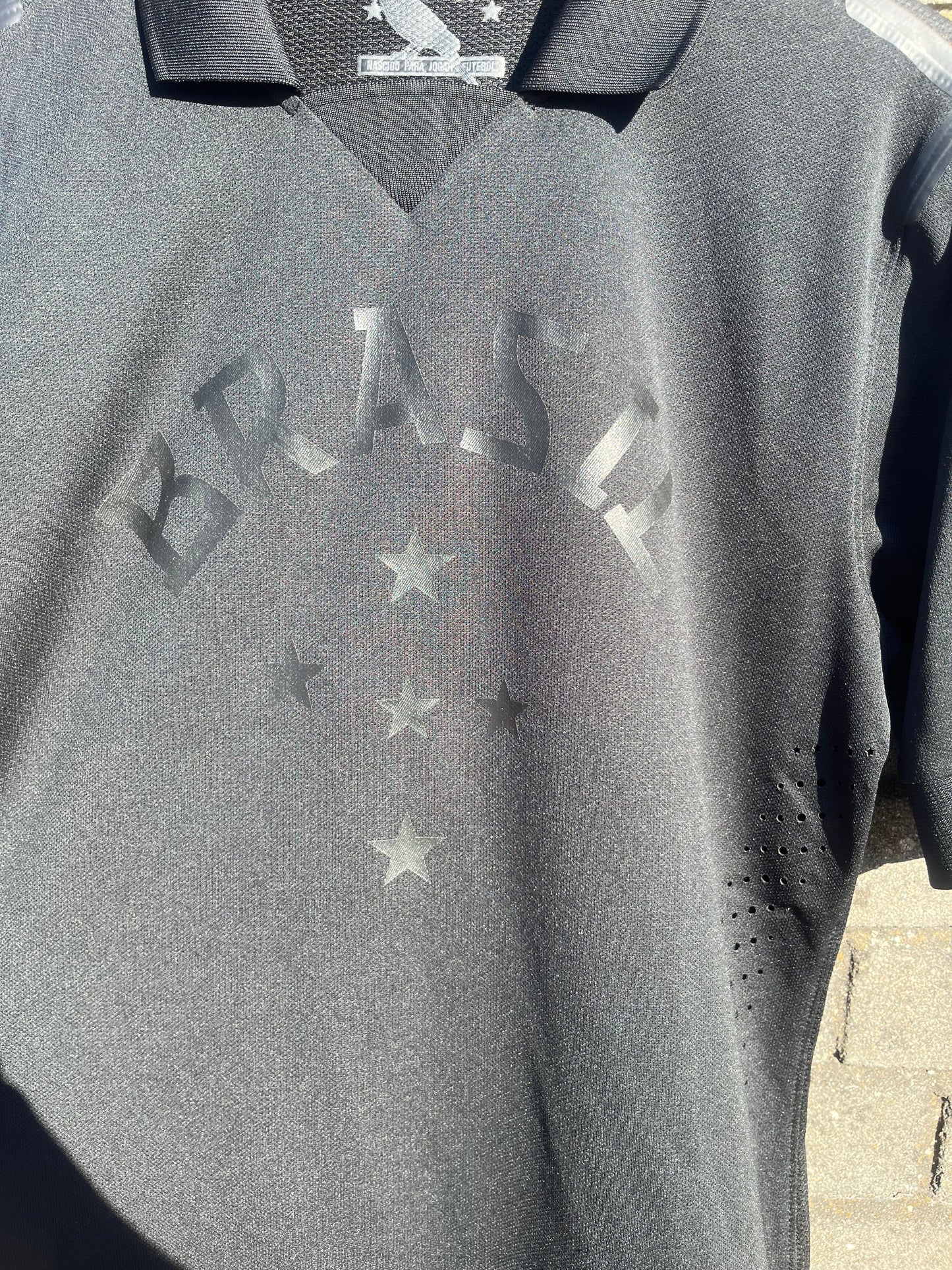 Brazil 2013/2014 Away Blackout - Banned By Brazilian FA