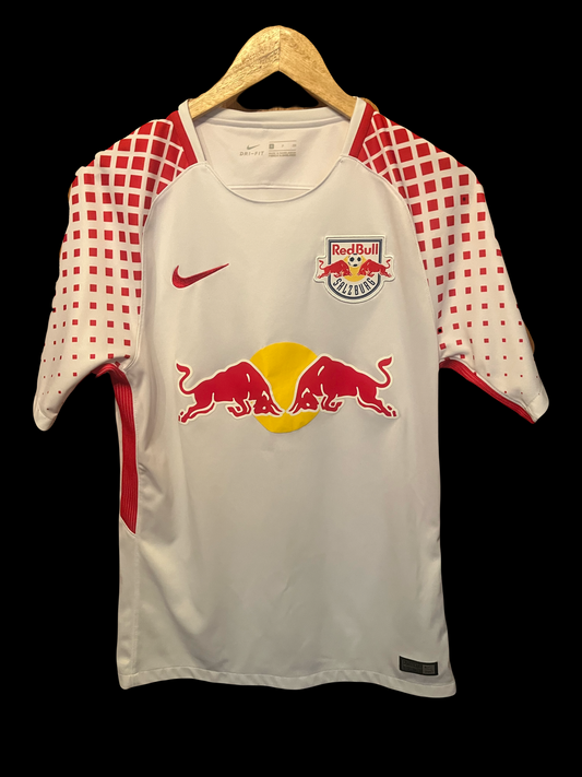 Red Bull Salzburg 2017/2018 Home Football Shirt Small