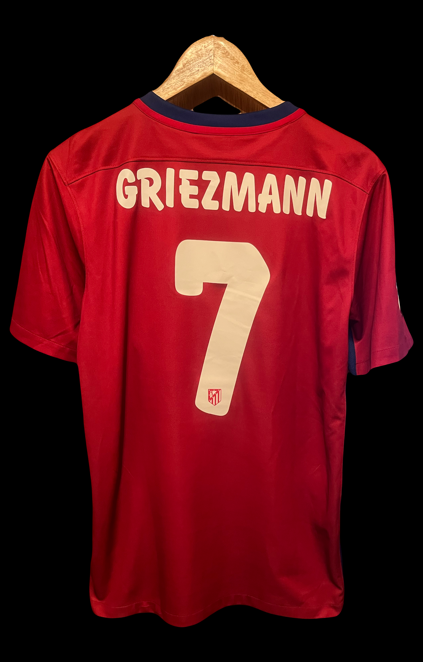 Atletico de Madrid 2016/2017 Home Football Shirt Small - Antoine Griezmann