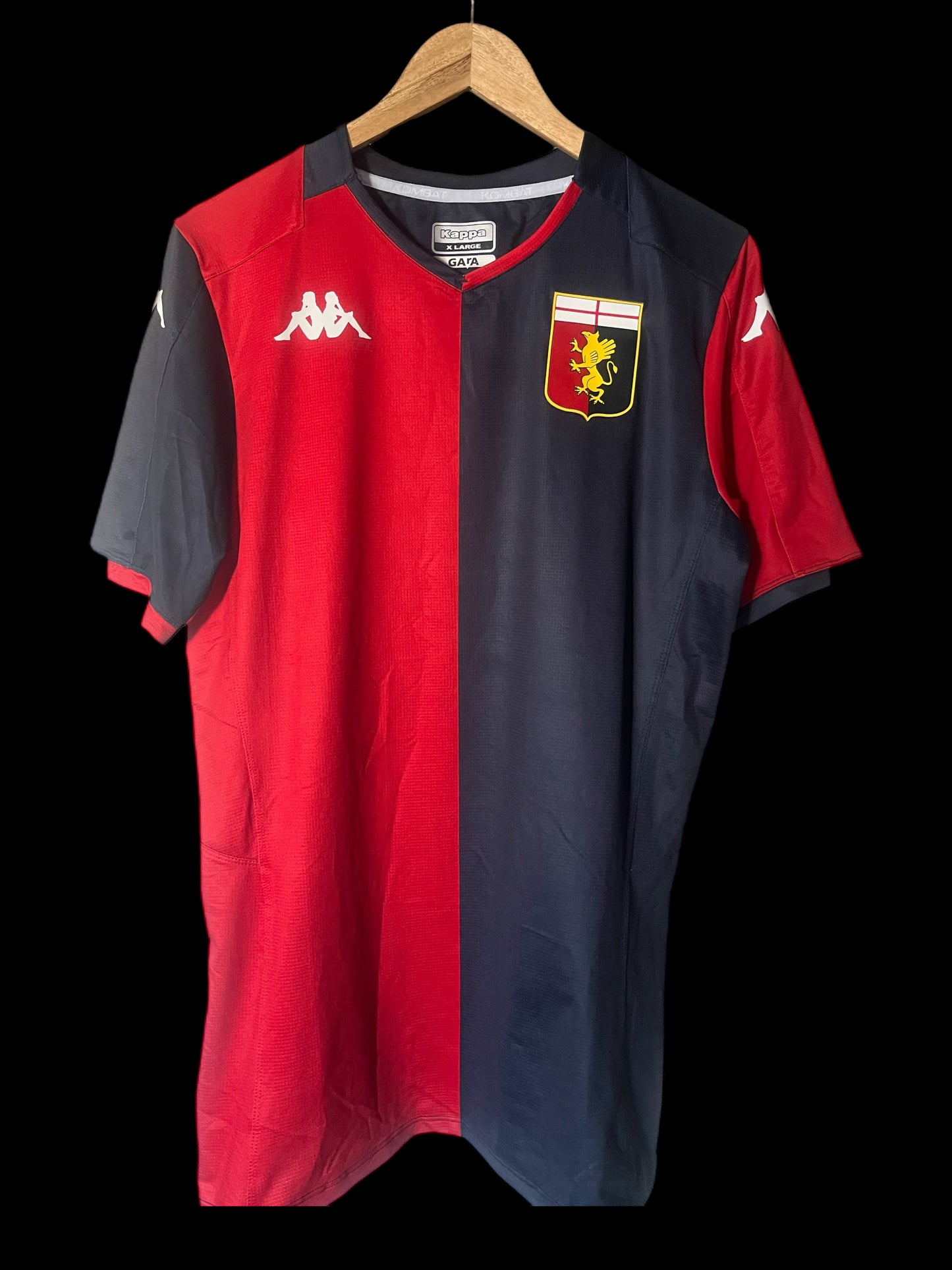 Genoa 2019/2020 Home Football Shirt Extra Large - Fits Medium - Player Spec