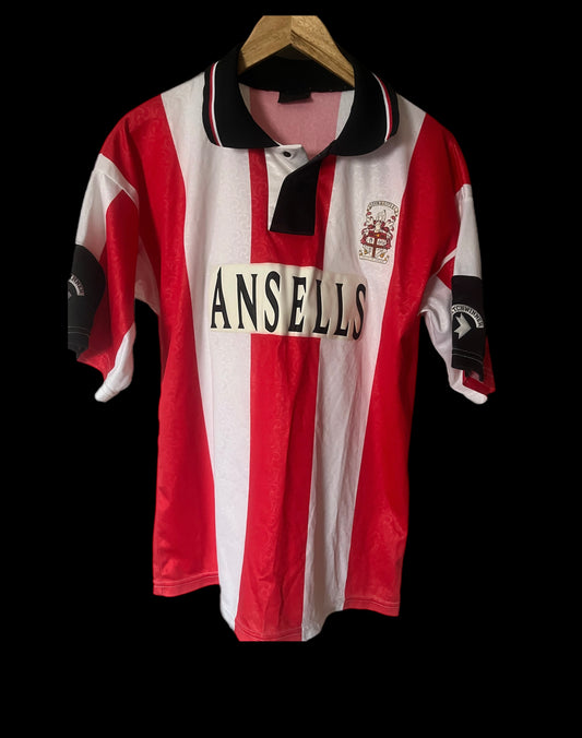 Stoke City 1992/1993 Home Football Shirt Medium