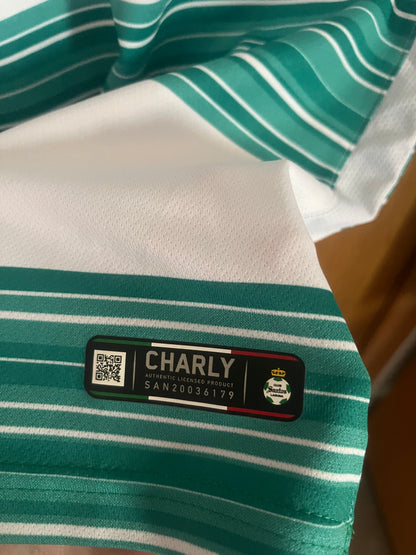 Santos Laguna 2020/2021 Home Football Shirt Small
