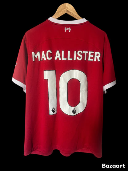 Liverpool 2023/2024 Home Football Shirt Extra Large - Alexis Mac Allister