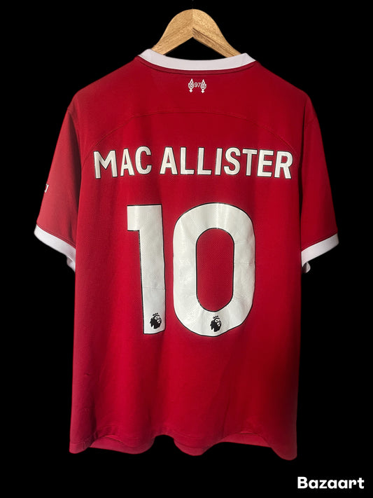 Liverpool 2023/2024 Home Football Shirt Extra Large - Alexis Mac Allister