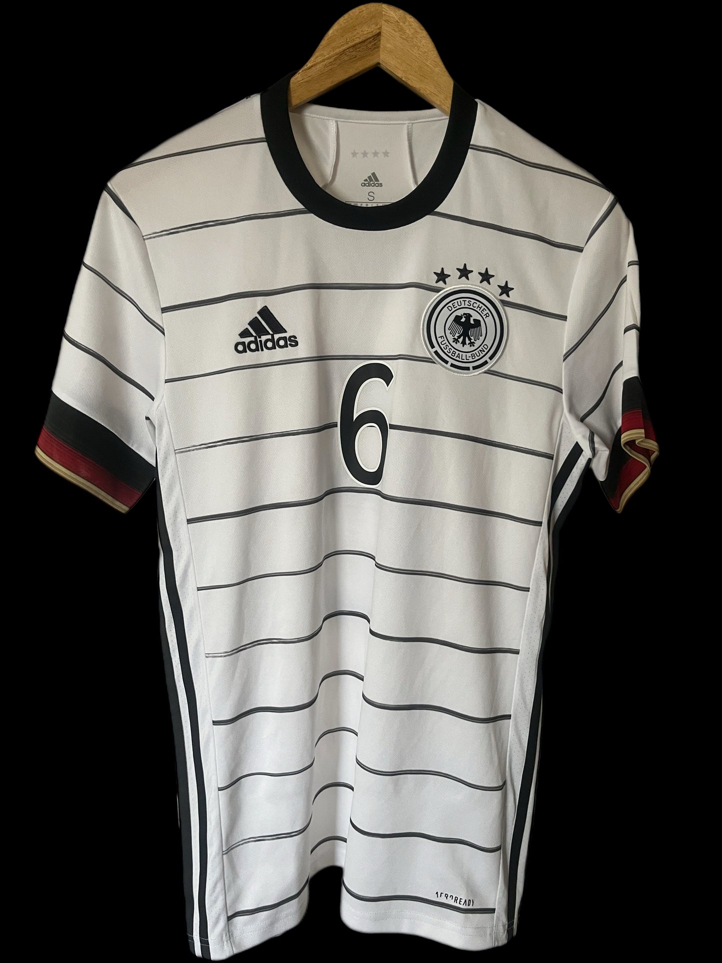Germany 2020 Home Football Shirt Small - Joshua Kimmich