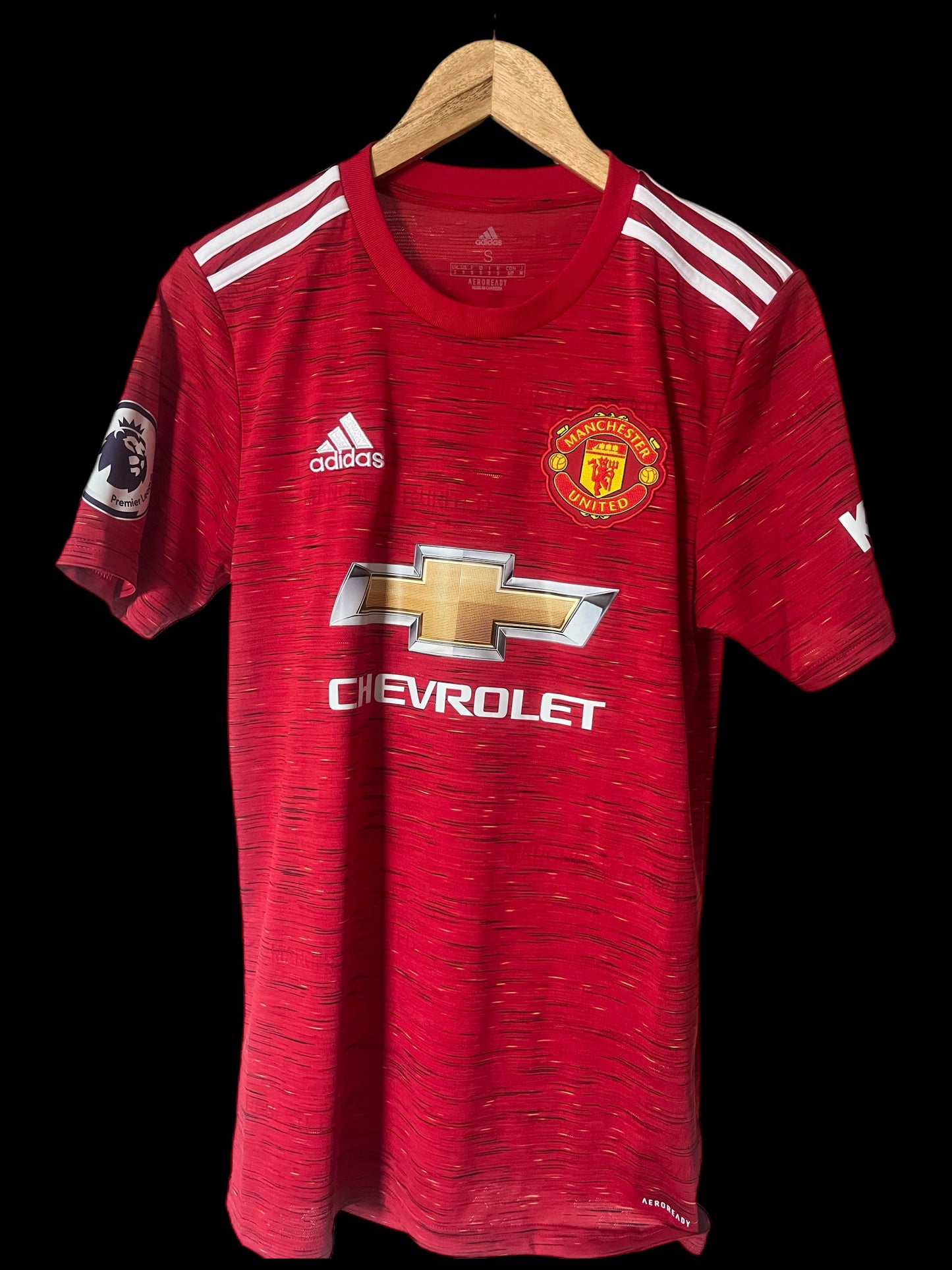 Manchester United 2020/2021 Home Football Shirt Small - Bruno Fernandes