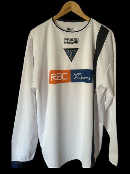 Dunfermline Athletic 2004/2005 Home Football Shirt Extra Large - Long Sleeve