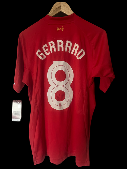 BNWT Liverpool 2013/2014 Home Football Shirt Medium - Steven Gerrard