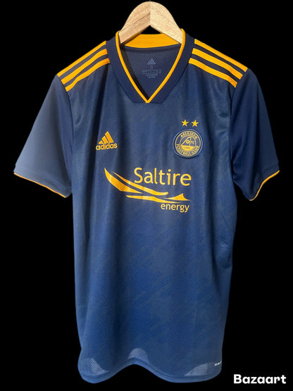 Aberdeen 2021/2022 Away Football Shirt Small