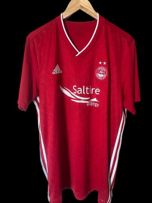 Aberdeen 2019/2020 Home Football Shirt Extra Large