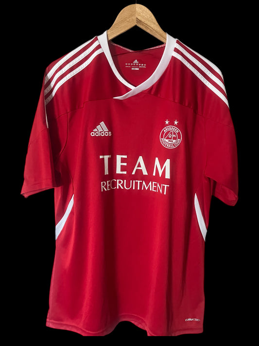 Aberdeen 2011/2012 Home Football Shirt Large