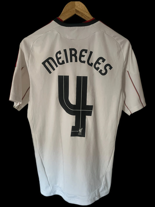 Liverpool 2010/2011 Away Football Shirt Small - Raul Meireles