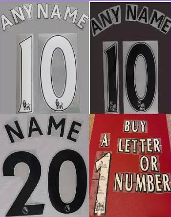 Nameset + Sleeve Patch Application Bundle
