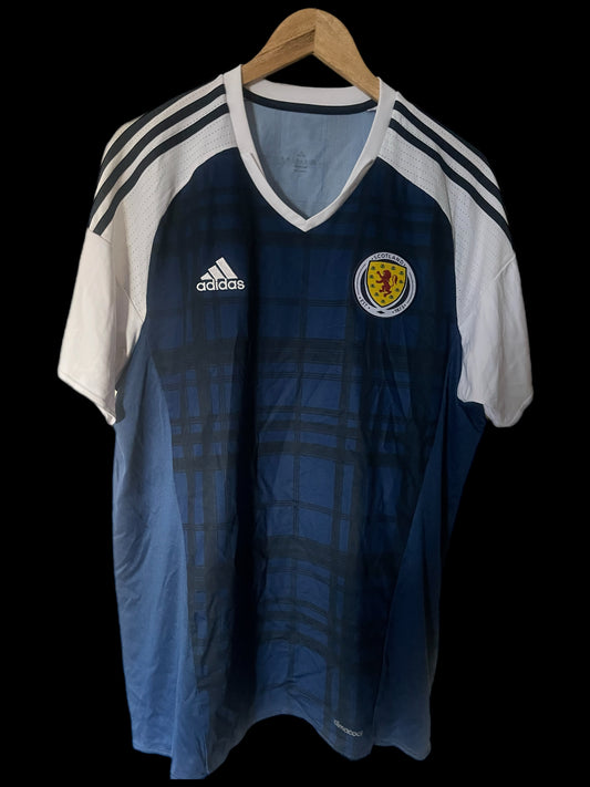 Scotland 2016 Home Football Shirt Extra Large