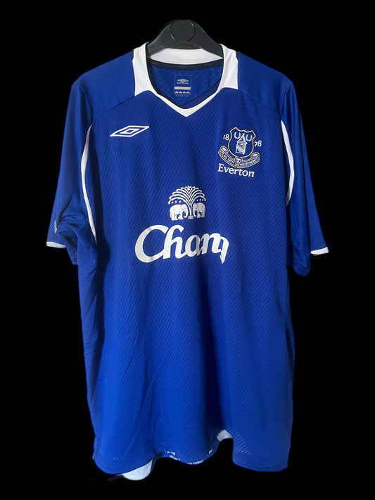 Everton 2008/2009 Home Football Shirt Extra Large