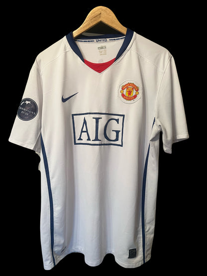 Manchester United 2008/2009 Away Football Shirt Extra Large - Cristiano Ronaldo