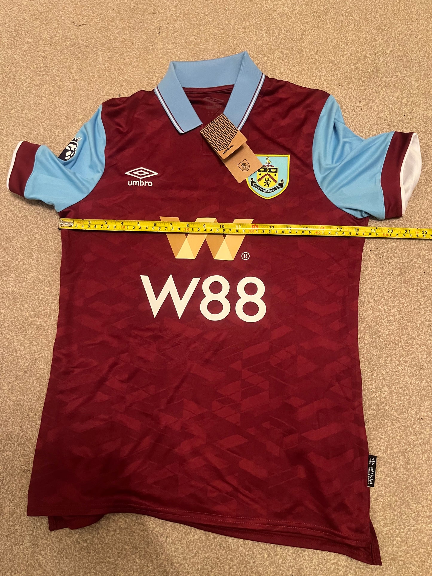 BNWT Burnley 2023/2024 Home Small