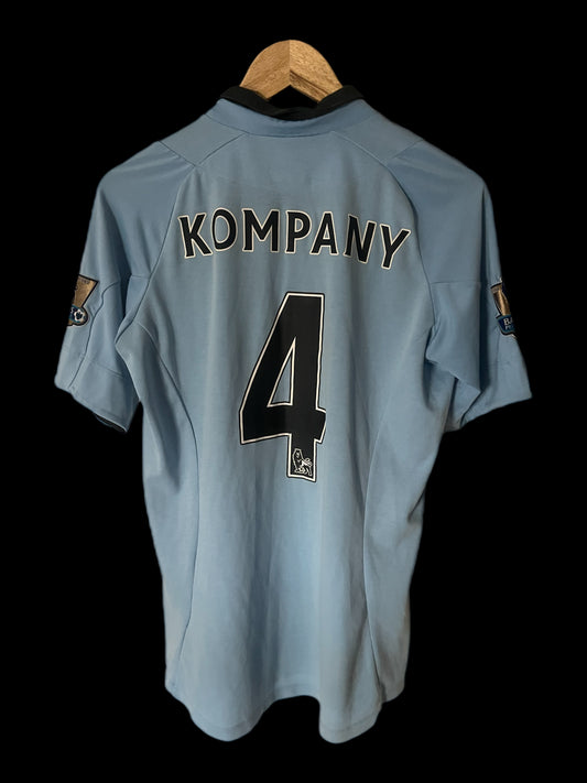 Manchester City 2012/2013 Home Football Shirt Small - Vincent Kompany