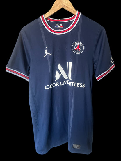 Paris Saint Germain 2021/2022 Home Football Shirt Small - Lionel Messi