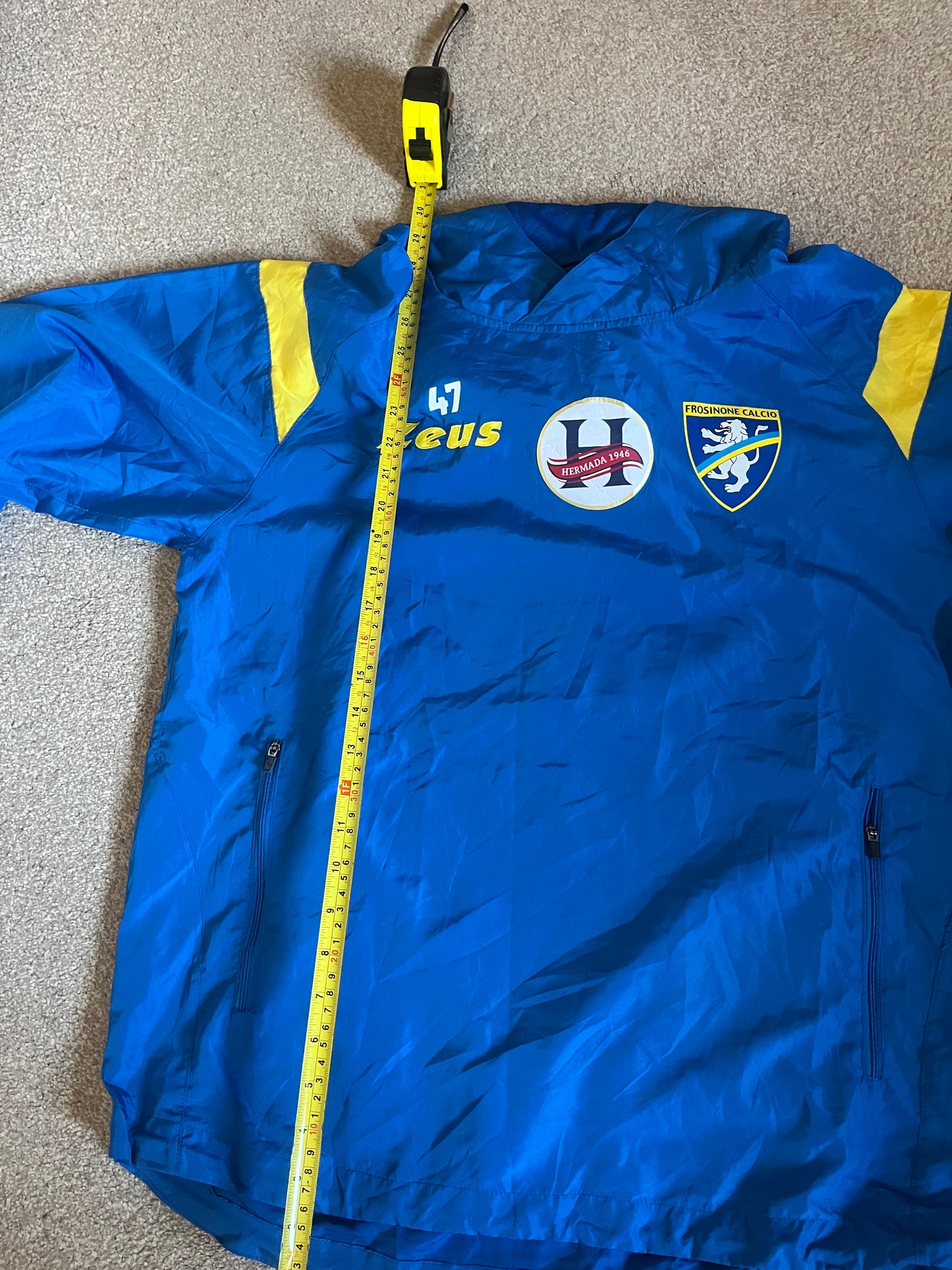 Frosinone 2020/2021 Training Jacket Medium - Fits Large - Player Issue