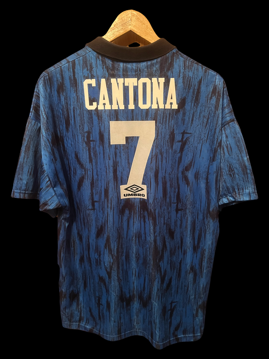 Manchester United 1992/1993 Away Football Shirt Extra Large - Eric Cantona