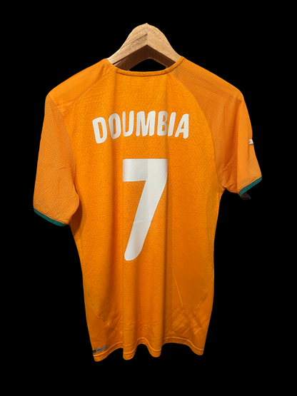 Ivory Coast (Cote D’Ivore) 2010 Home Football Shirt Medium - Seydou Doumbia