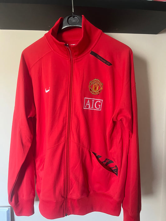 Manchester United 2007/2008 Track Zip-Up Extra Large