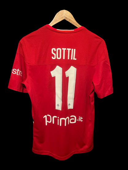 Fiorentina 2018/2019 Fourth Football Shirt Large - Fits Small/Medium - Riccardo Sottil - Match Spec/Issue