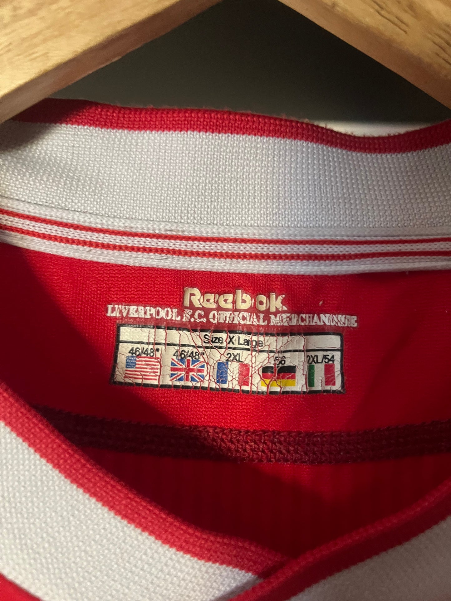 Liverpool 2003/2004 Home Football Shirt Extra Large