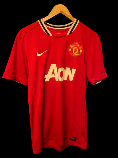 Manchester United 2011/2012 Home Football Shirt Large - Paul Pogba