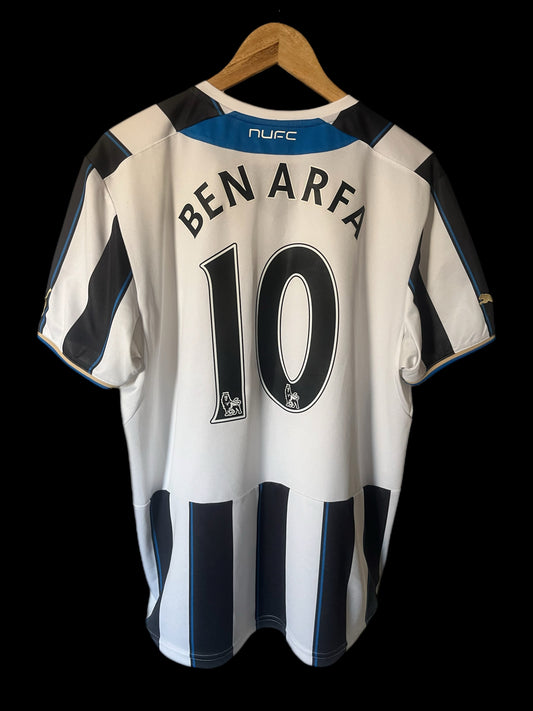 Newcastle United 2013/2014 Home Football Shirt Large - Hatem Ben Arfa