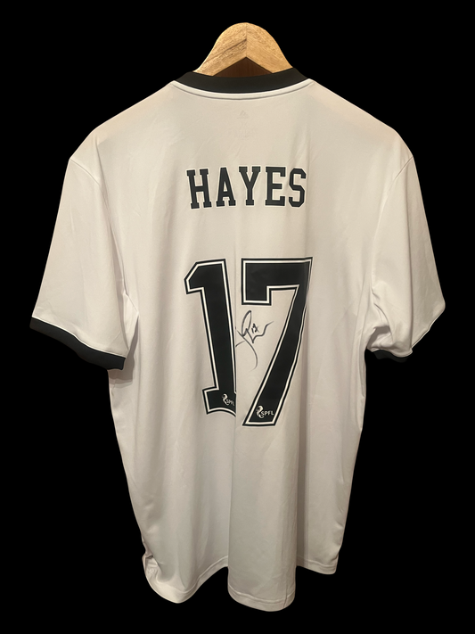 Aberdeen 2020/2021 Away Football Shirt Extra Large - Jonny Hayes - Signed