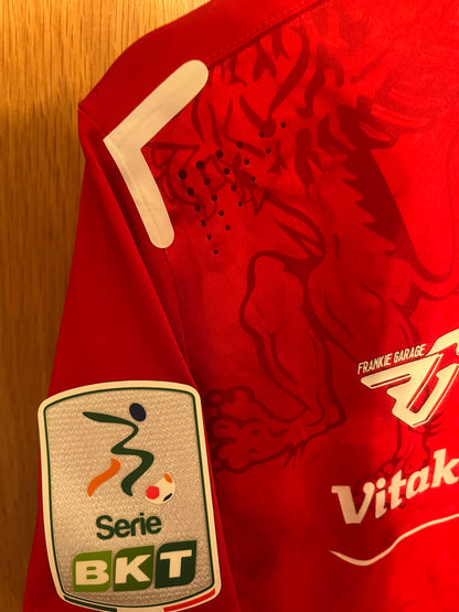 Perugia 2021/2022 Home Football Shirt Large - Fits Medium - Jacobo Segre - Match Issued