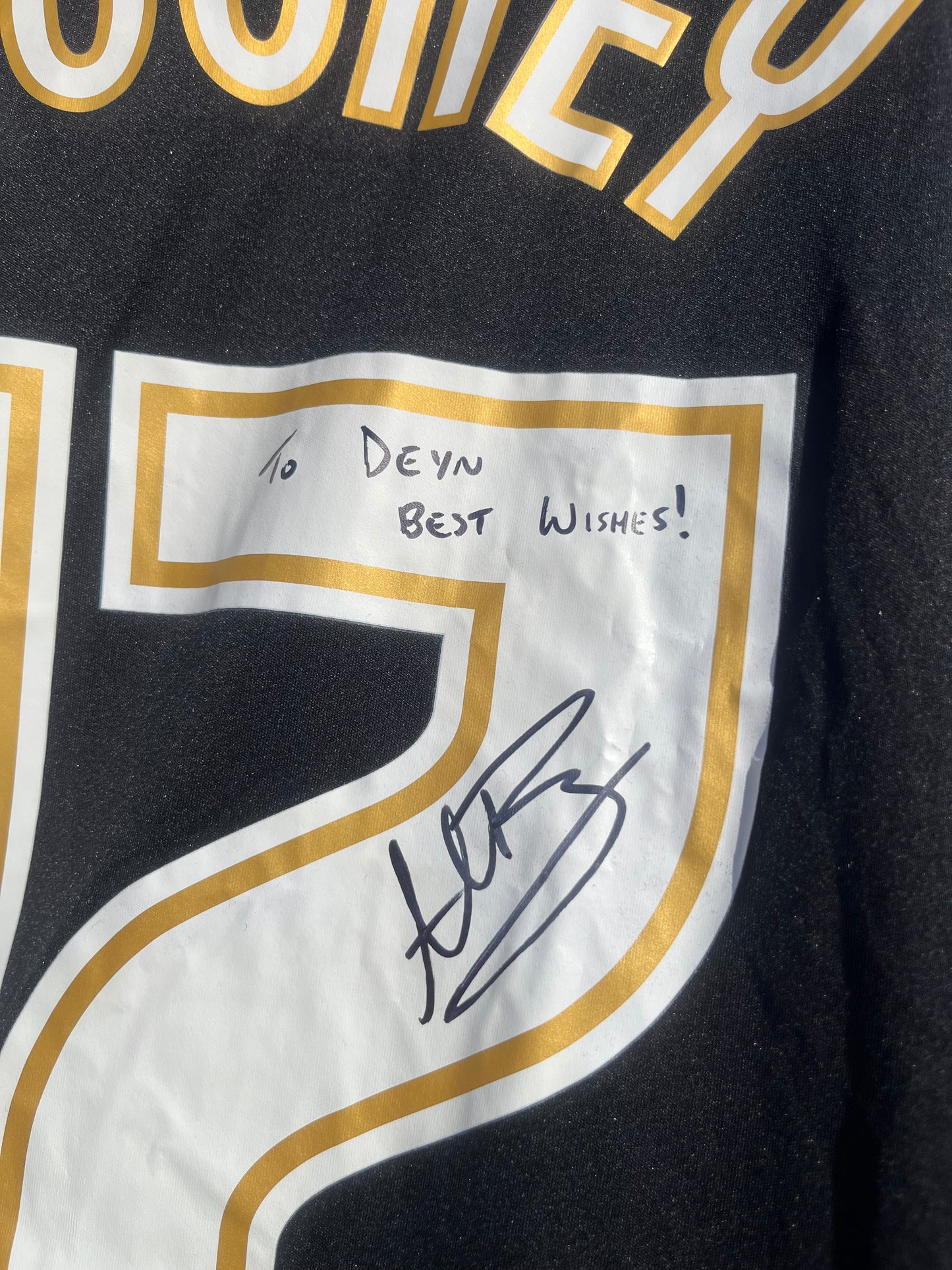 Birmingham City 2012/2013 Away - Adam Rooney - Matchworn - Signed - Personally Dedicated