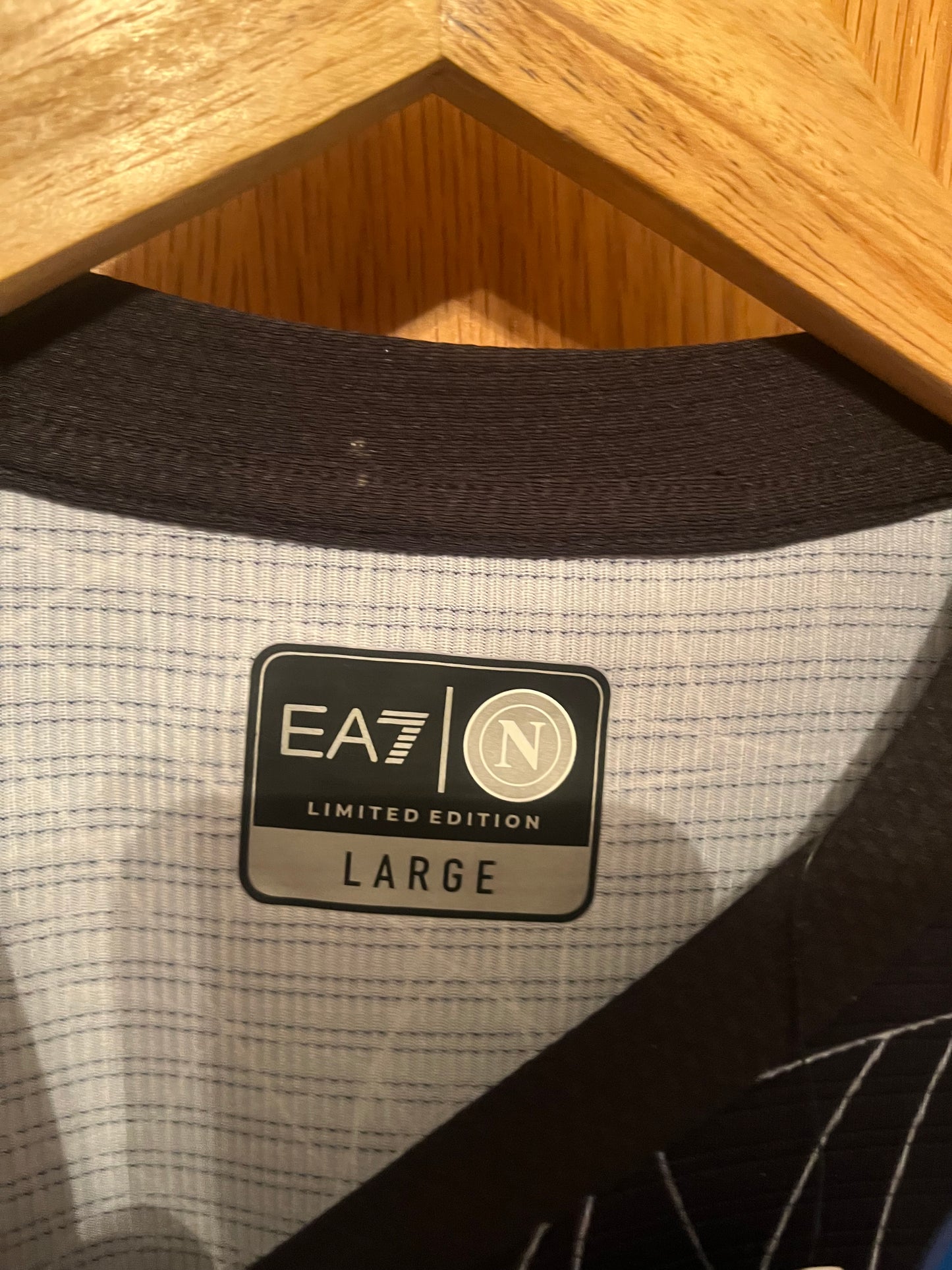 SSC Napoli 2021/2022 Fourth Football Shirt Large - Fits Medium - Halloween Limited Edition - BNWT With Box