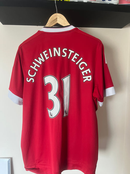 Manchester United 2015/2016 Home Extra Large - Bastian Schweinsteiger