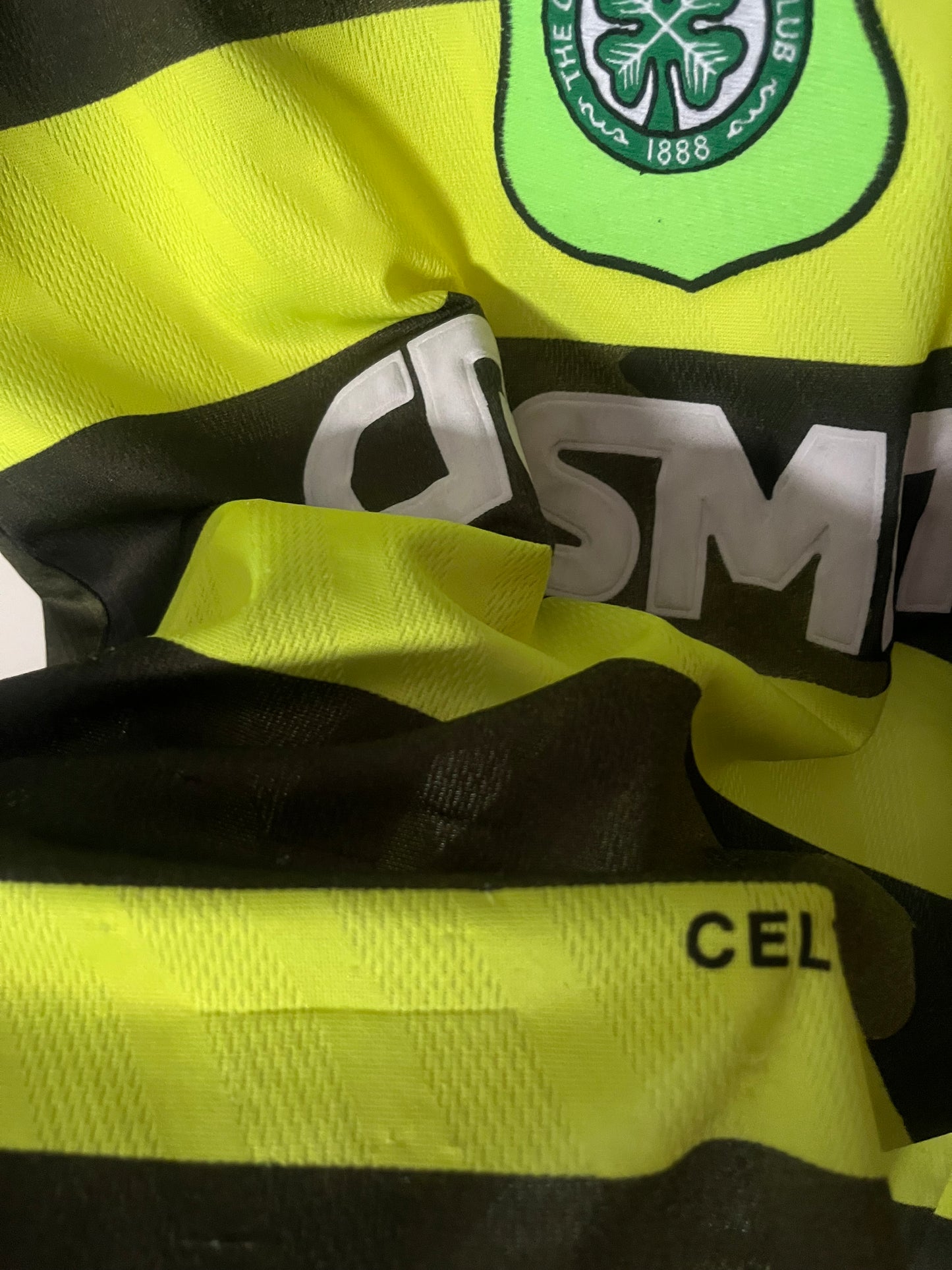 Celtic 1996/1997 Away Football Shirt Medium
