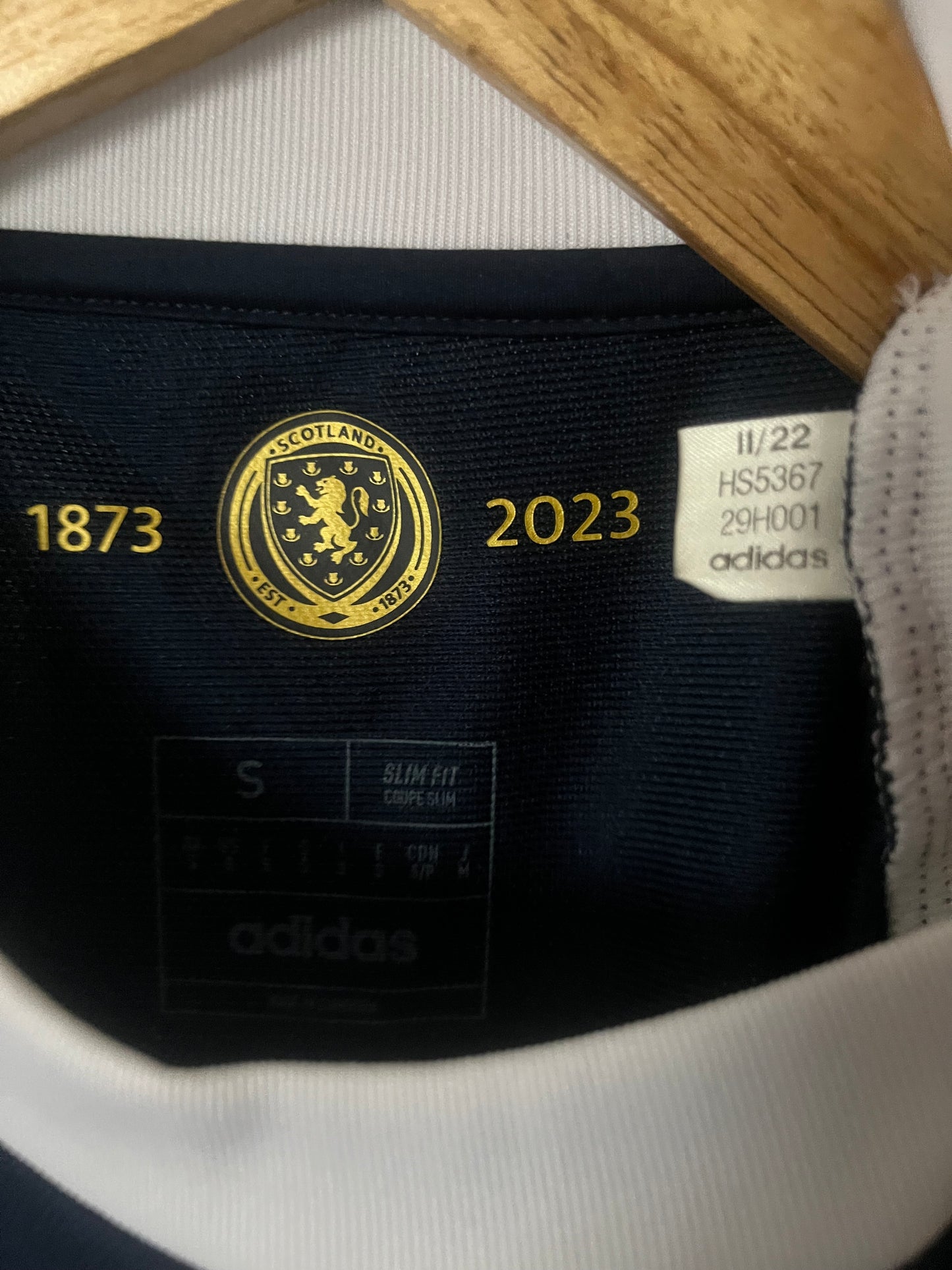 Scotland 2023 Home Football Shirt Small - Limited Edition 150 Years Anniversary